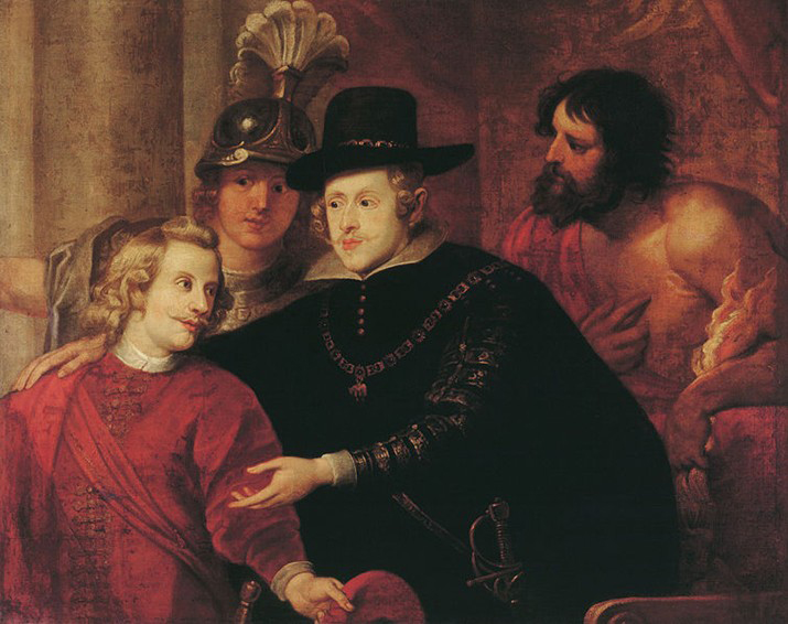 Philip IV. of Spain and his brother Cardinal-Infante Ferdinand of Austria